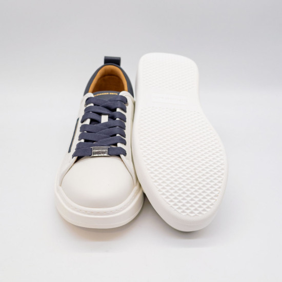 SNEAKERS ALEXANDER SMITH ECO-WEMBLEY MAN WHITE-BLUE