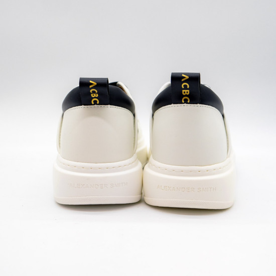 SNEAKERS ALEXANDER SMITH ECO-WEMBLEY MAN WHITE-BLUE