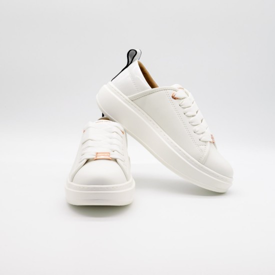 ALEXANDER SMITH TOTAL WHITE SNEAKERS DAMĂ