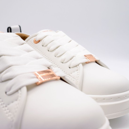 ALEXANDER SMITH TOTAL WHITE SNEAKERS DAMĂ
