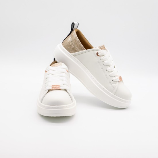 ALEXANDER SMITH WHITE COPPER SNEAKERS DAMĂ
