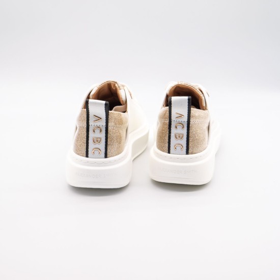 ALEXANDER SMITH WHITE COPPER SNEAKERS DAMĂ