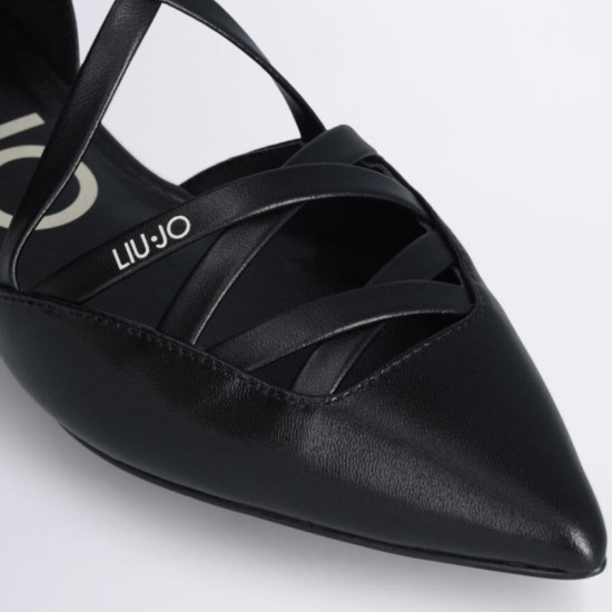 LIU JO BALERINI CU BARETĂ - PIELE NATURALĂ - NEGRI LIU JO BALERINI CU BARETĂ - PIELE NATURALĂ - NEGRI