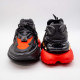 BALMAIN UNCORN SNEAKERS - BLACK RED GOLD