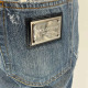 DOLCE & GABBANA BLUE DISTRESSED JEANS