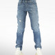 DOLCE & GABBANA BLUE DISTRESSED JEANS