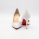CHRISTIAN LOUBOUTIN – IRIZA 85 NAPPA WHITE