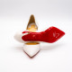 CHRISTIAN LOUBOUTIN – IRIZA 85 NAPPA WHITE