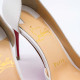 CHRISTIAN LOUBOUTIN – IRIZA 85 NAPPA WHITE