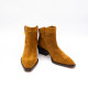 ALEXANDRA CORDOBA COGNAC CASUAL SUEDE WESTERN BOOTS