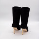 BLACK SUEDE LEATHER BOOTS TAMARA MELLON