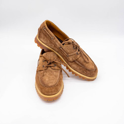 CORVARI - MOCASINI CU ȘIRET - MARO CIOCOLATIU 