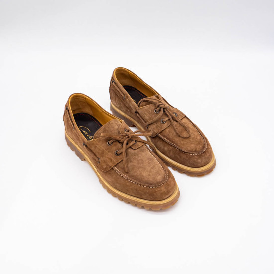 CORVARI - MOCASINI CU ȘIRET - MARO CIOCOLATIU 