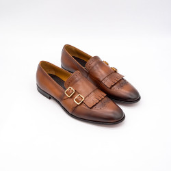 CORVARI - MOCASINI ELEGANȚI - PIELE NATURALĂ - MARO