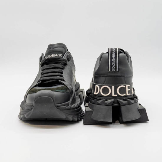 DOLCE & GABBANA SUPER KING SNEAKERS - NEGRI