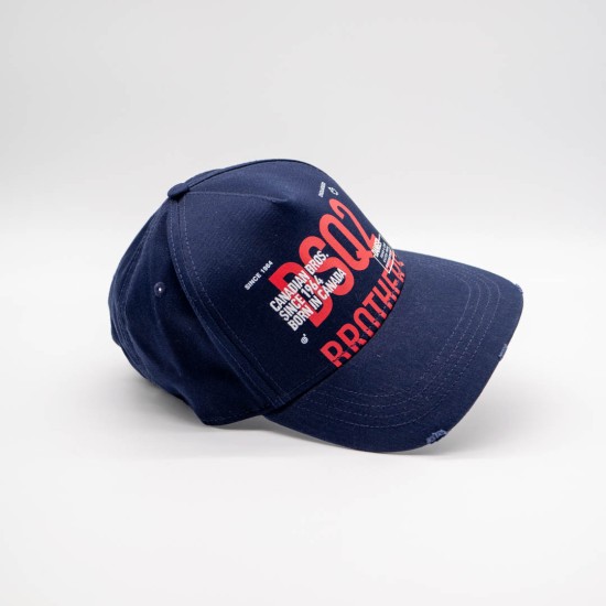 DSQUARED BASEBALL CAP "BLUE BROTHERS"