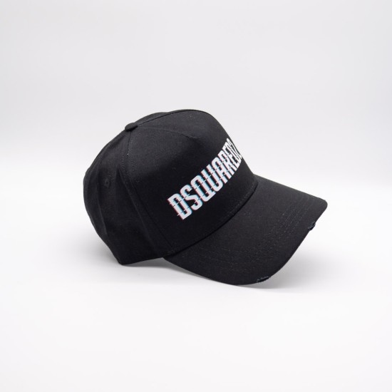 DSQUARED BASEBALL CAP "GLITCH LOGO"