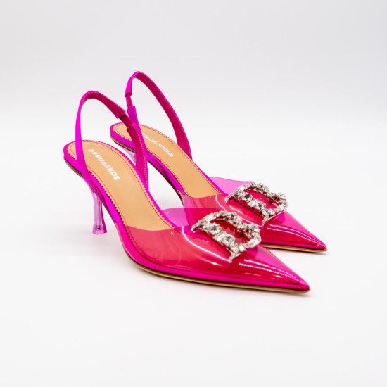 DSQUARED2 – PANTOFI DAMĂ ROZ - DESIGN MINIMALIST