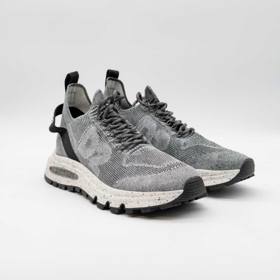 DSQUARED RUN SNEAKERS GREY MESH DELAVE