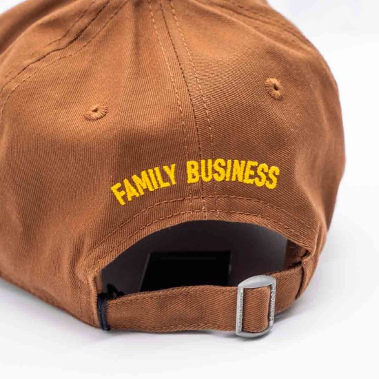 DSQUARED BASEBALL CAP CANADIAN FLAG BROWN