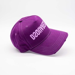 DSQUARED BASEBALL CAP PURPLE "JOCHEY"