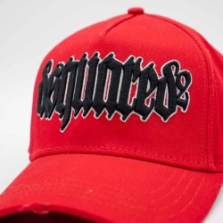 DSQUARED BASEBALL CAP "GOTHIC" RED