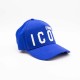 DSQUARED BASEBALL CAP "WHITE ICON" BLUE
