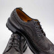FABI - PANTOFI DERBY - AGED BLACK CALFSKIN