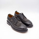 FABI - PANTOFI DERBY - AGED BLACK CALFSKIN