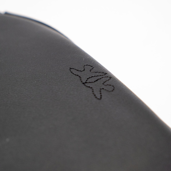 PINKO BRIOCHE ZIP-UP MINI SHOULDER BAG – GEANTĂ DE UMĂR DIN PIELE NEAGRĂ