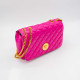 VERSACE NAPPA QUILTED SMALL MEDUSA CHAIN CROSSBODY - ROZ