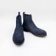 FABI SUEDE VINTAGE NAVY BOOTS