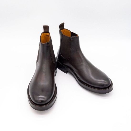 FABI CHELSEA BOOTS IN DECO VIT MORO