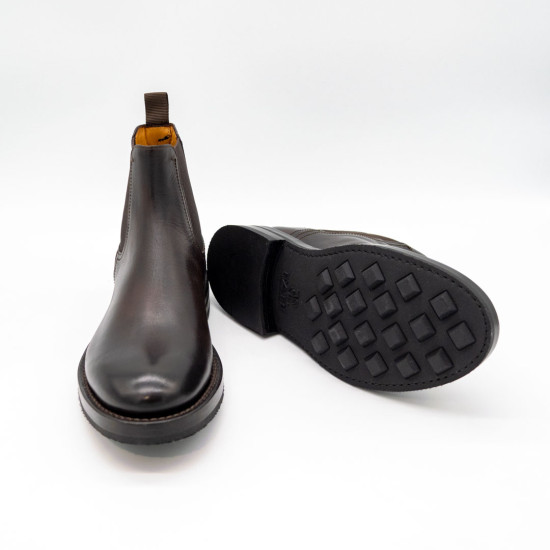 FABI CHELSEA BOOTS IN DECO VIT MORO