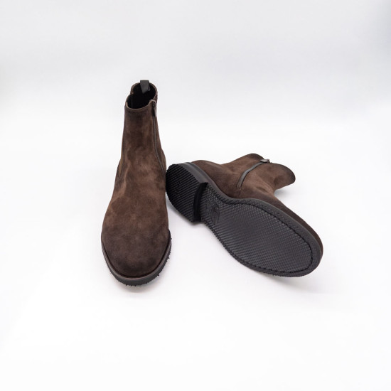FABI SUEDE T DARK VINTAGE BOOTS
