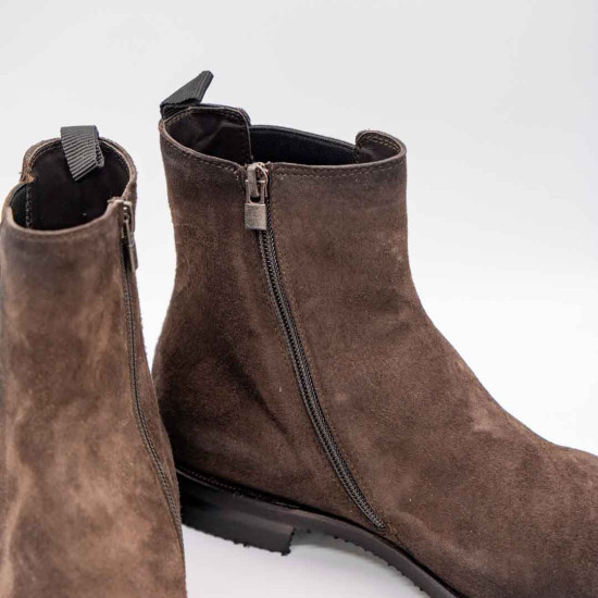 FABI SUEDE T DARK VINTAGE BOOTS