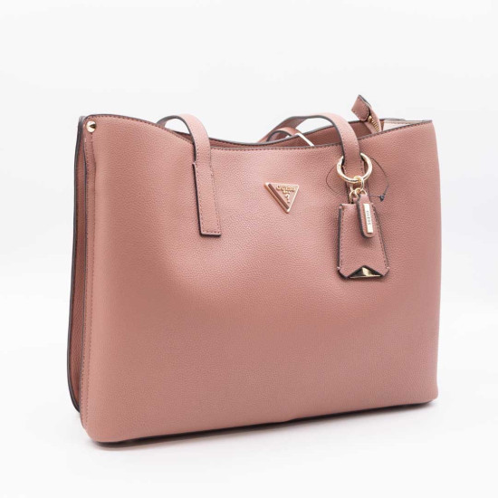 GUESS – GEANTĂ MARE NOELLE ROSEWOOD DIN PIELE ECOLOGICĂ