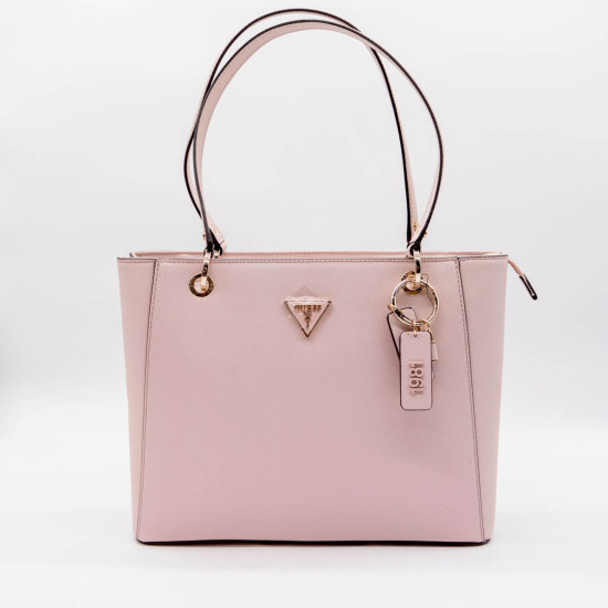 GUESS – GEANTĂ MARE NOELLE ROZ DIN PIELE SAFFIANO