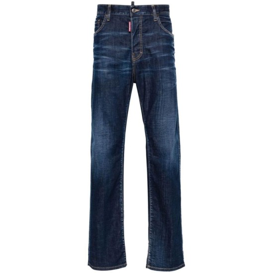 DSQUARED2 STRAIGHT-LEG 642 -JEANS BARBATI