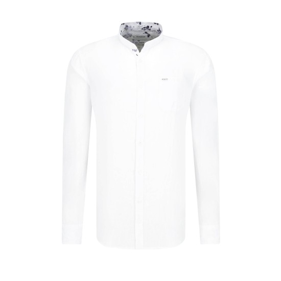 GUESS – CAMASĂ ALBĂ DIN IN REGULAR FIT