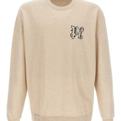 FELPA BEIGE/BLACK PALM ANGELS