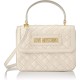 LOVE MOSCHINO QUILTED MINI - BEIGE