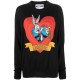JUMPER MOSCHINO "FANTASY" BLACK JUMPER MOSCHINO "FANTASY" BLACK