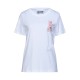 T-SHIRT MOSCHINO "PINK-PRINT" WHITE T-SHIRT MOSCHINO "PINK-PRINT" WHITE
