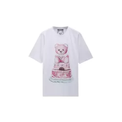 T-SHIRT MOSCHINO "CAKE TEDDY BEAR" ALB T-SHIRT MOSCHINO "CAKE TEDDY BEAR" ALB