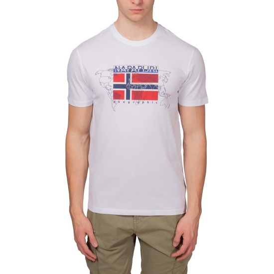 T-SHIRT NAPAPIJRI "SEVERIN" BRIGHT WHITE