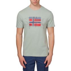 T-SHIRT NAPAPIJRI "SEVERIN" GREEN FROST