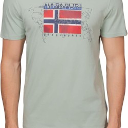 T-SHIRT NAPAPIJRI "SEVERIN" GREEN FROST