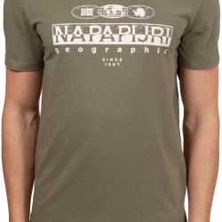 T-SHIRT NAPAPIJRI "SALFRIN" GREEN LICHEN