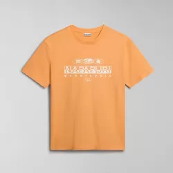 T-SHIRT NAPAPIJRI "SALFRIN" ORANGE MOCK